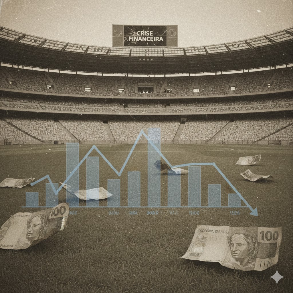 Crise Financeira no Futebol: Clubes Brasileiros Acumulam Dívida de R$ 12 Bilhões e Buscam Soluções