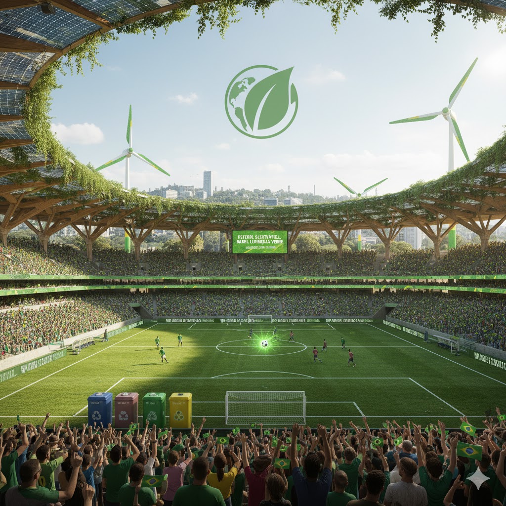 Futebol Sustentável: Brasil Lidera Revolução Verde no Esporte com Meta de Carbono Zero até 2030