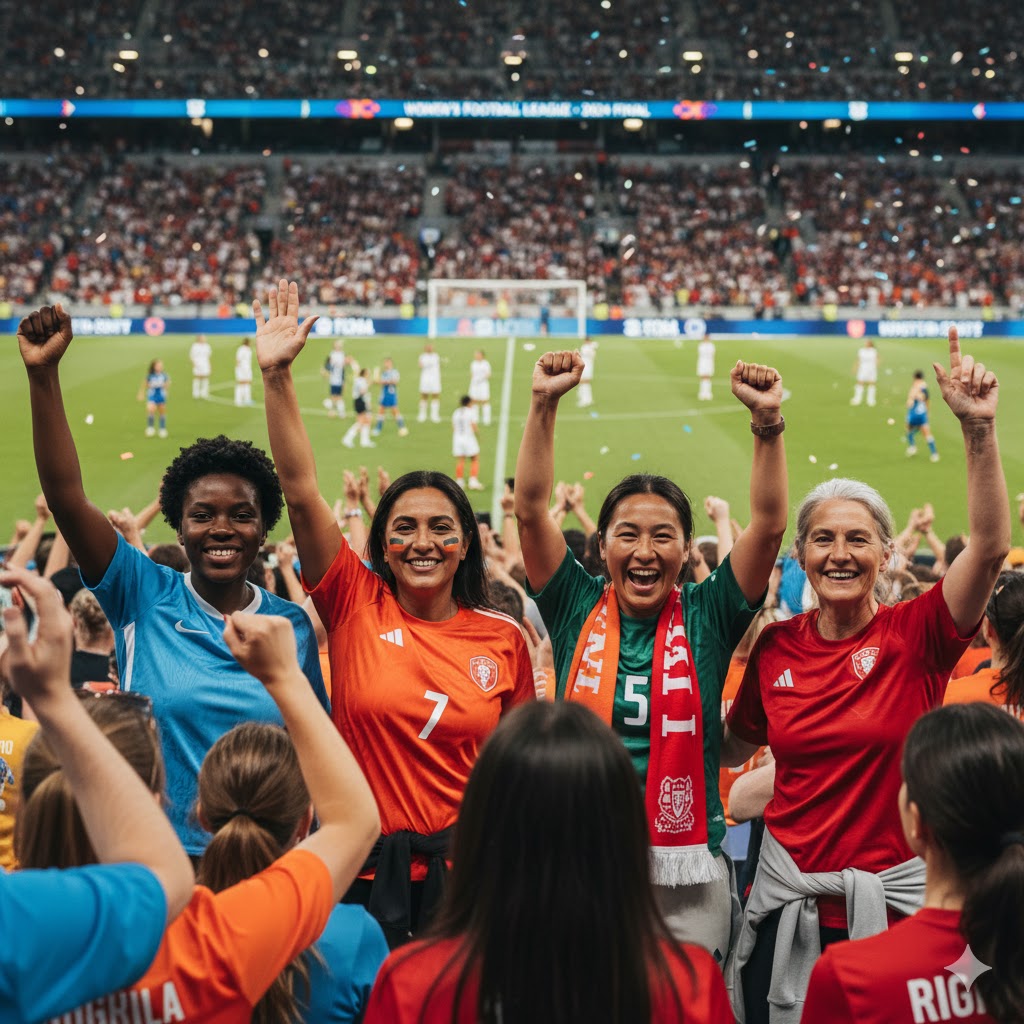 Mulheres nas Torcidas: O Crescimento e Empoderamento Feminino no Futebol Brasileiro em 2024