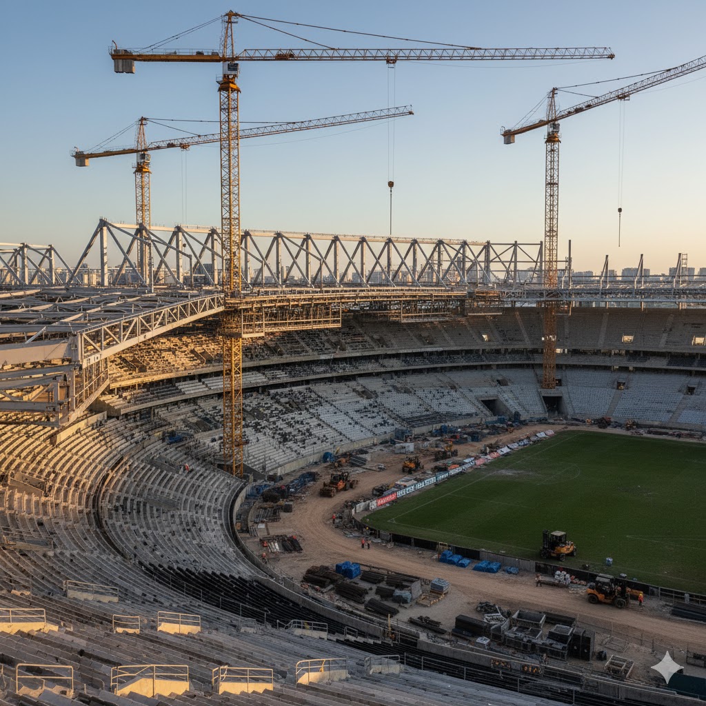 Revolução nas Arenas: Brasil Investirá R$ 8,2 Bilhões em 15 Novos Estádios até 2030