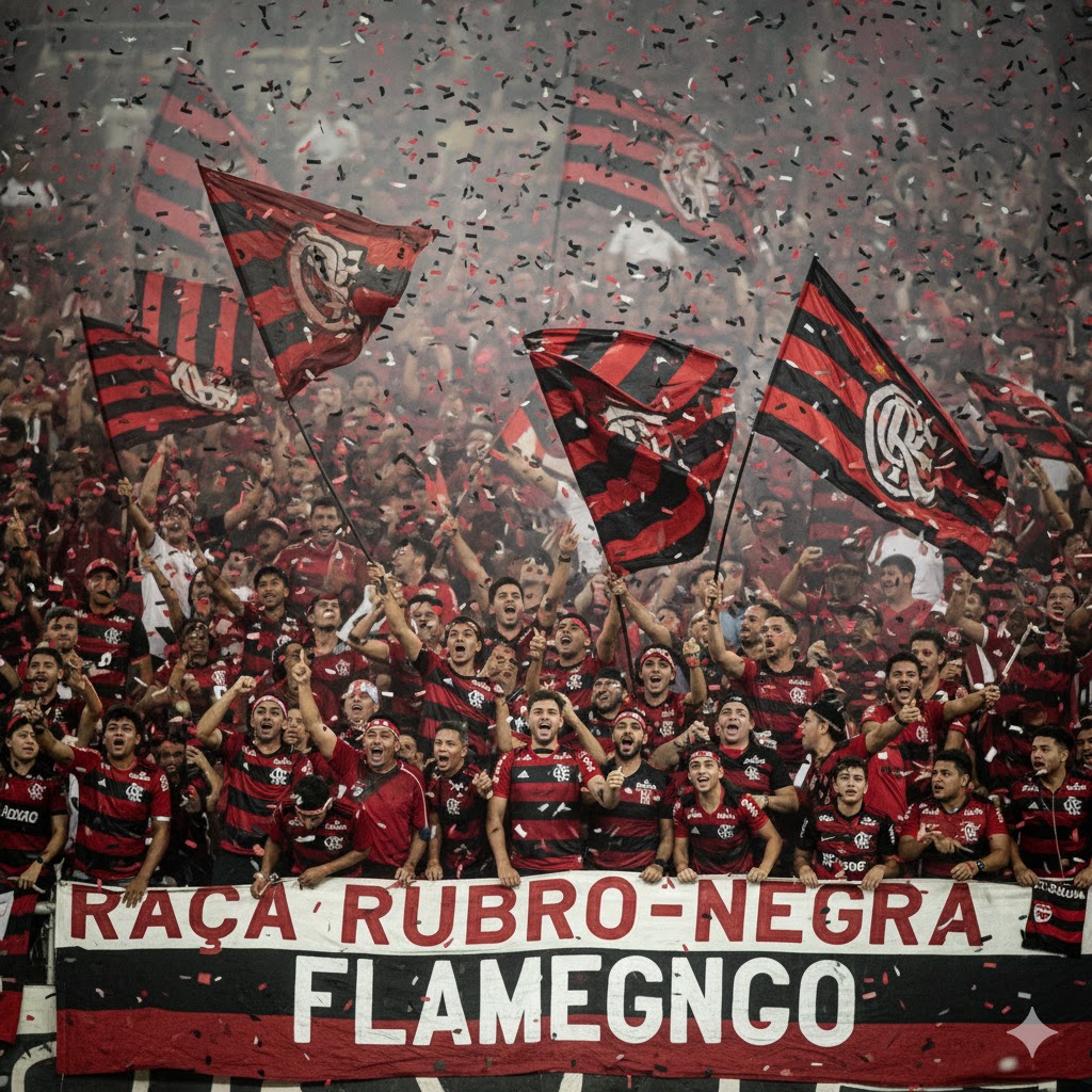 Raça Rubro-Negra: A Força da Torcida Organizada do Flamengo e Seu Poder no Maracanã em 2024