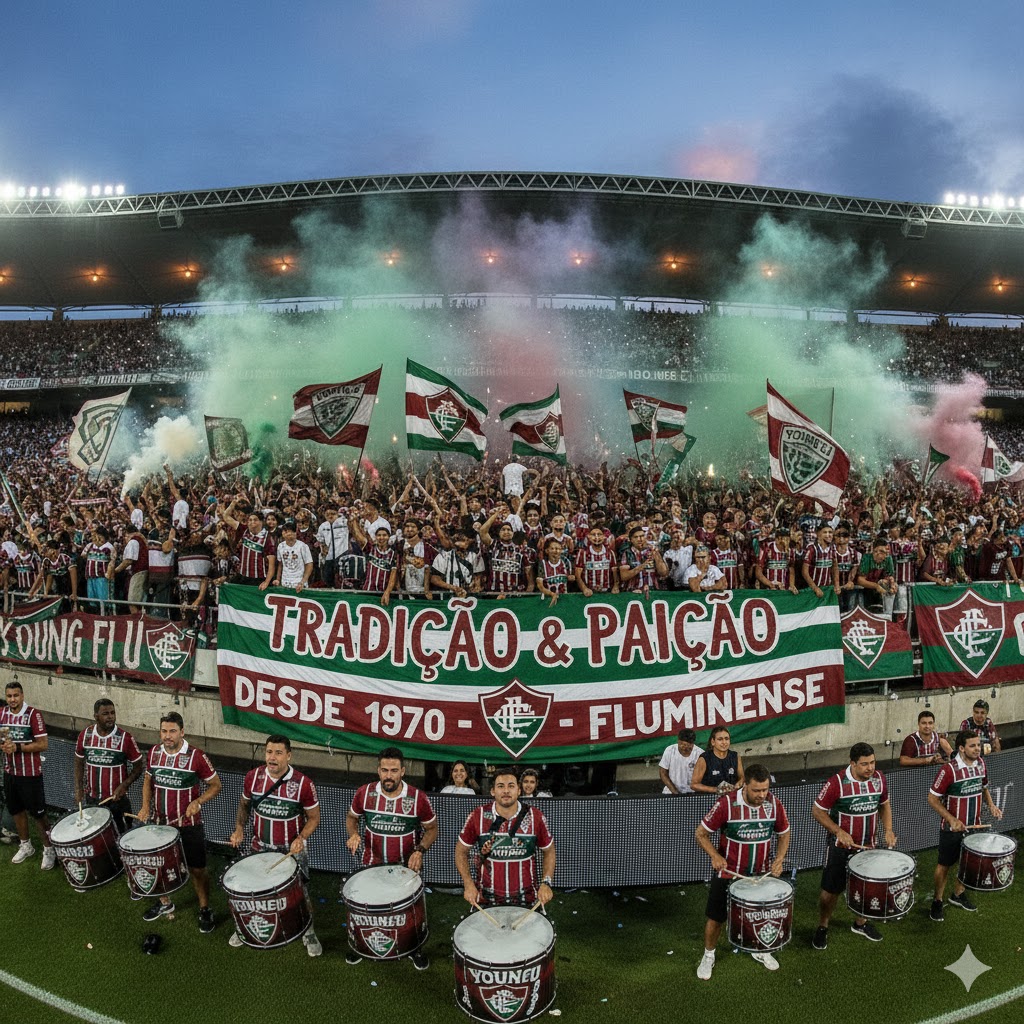 Young Flu: A Tradição da Torcida Jovem do Fluminense e Sua História de Paixão no Maracanã
